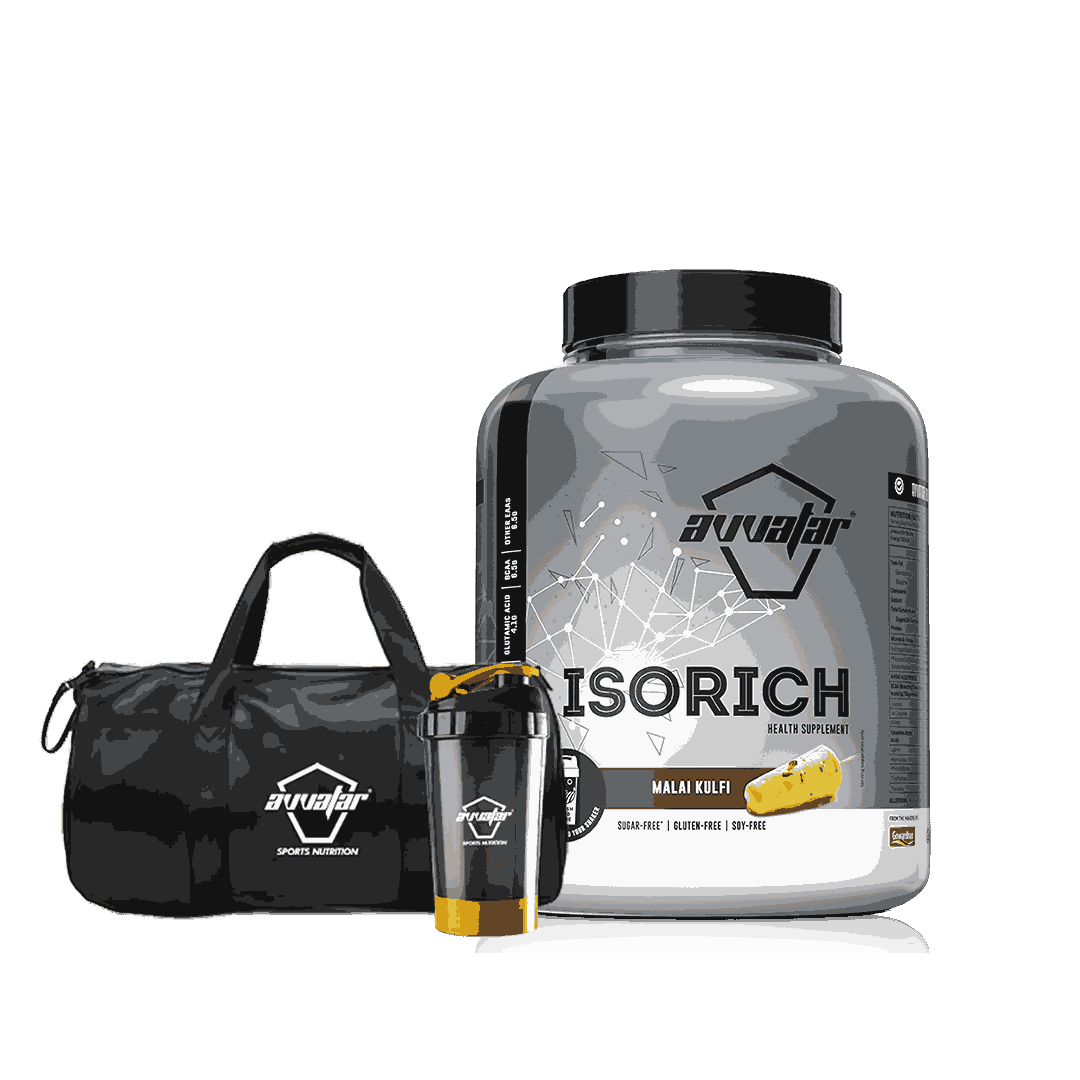 Buy high-quality Caramel Crème Isorich protein powder of premium isolate. Get closer to your goals with every scoop. Order now from Avvatar!